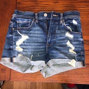 Express jean shorts